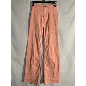 Lou & Grey Peach Wide Leg Pants